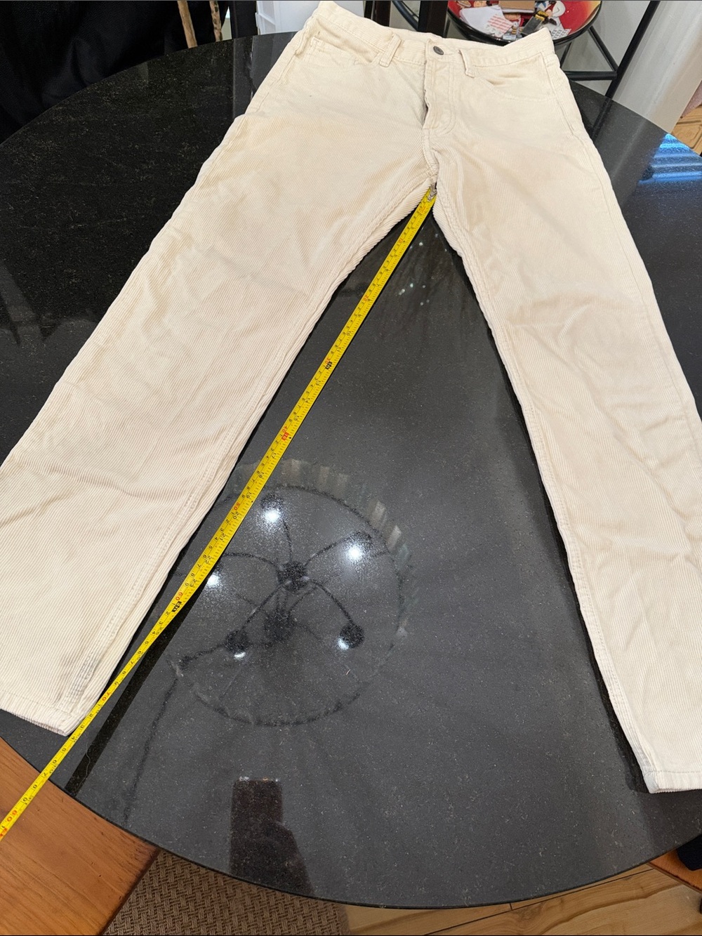 J. Galt Beige Corduroy Pants - Small